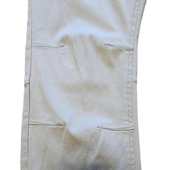 Kayden. K Denim Light Gray Reinforced Knee Cuffed Cotton Joggers Men's Size 34 - Picture 6 of 8